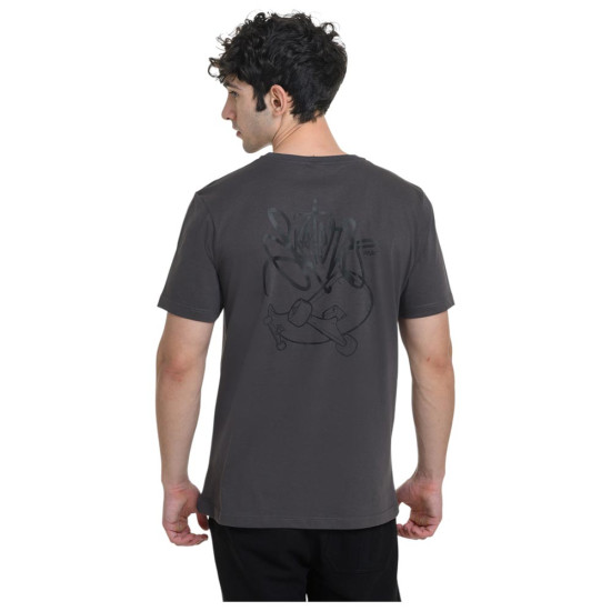 Target Ανδρική κοντομάνικη μπλούζα Single Jersey Double Print ''Skate''